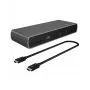 ICY BOX IB-DK8801-TB4 Laidinė Thunderbolt 4 dokų stotelė, antracitinė, juoda