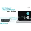 i-tec USB-C HDMI Dual DP dokų stotelė su 100 W maitinimo adapteriu