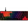 HyperX guminiai klavišų dangteliai - žaidimų aksesuarų rinkinys - Raudoni (US išdėstymas)