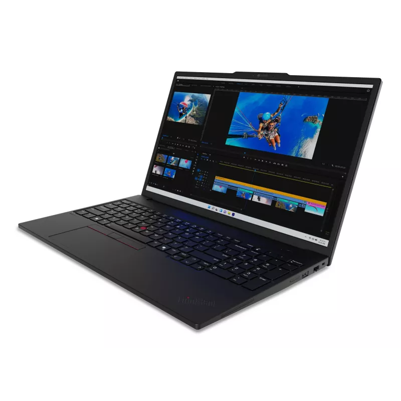 Lenovo ThinkPad P16s Gen 3 (Intel) Intel Core Ultra 7 155H Mobilioji darbo stotis 40,6 cm (16 colių) WUXGA 32 GB DDR5-SDRAM 1 TB SSD NVIDIA RTX 500 Ada Wi-Fi 6E (802.11ax) Windows 11 Pro Anglų Juoda