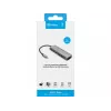 Sandberg USB-C Dock HDMI + 2xUSB-A + 2xUSB-C + PD100W, laidinis, USB 3.2 Gen 1 Type-C, 100 W, aliuminis, 4K Ultra HD, 3840 x 2160 pikseliai