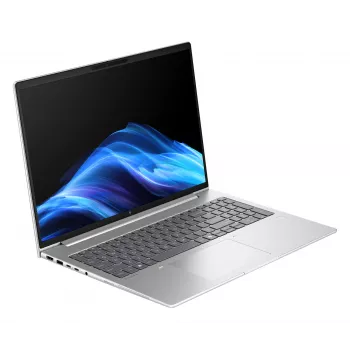 HP EliteBook 6 G1i Intel Core Ultra 7 255U nešiojamas kompiuteris 40,6 cm (16 inch) WUXGA 16 GB DDR5-SDRAM Wi-Fi 7 (802.11be) Windows 11 Pro AI PC sidabrinis