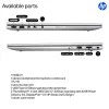 HP EliteBook 6 G1i AI Intel Core Ultra 5 225U nešiojamas kompiuteris 40.6 cm (16 colių) WUXGA 24 GB DDR5-SDRAM Wi-Fi 7 (802.11be) Windows 11 Pro AI PC sidabrinis