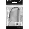 Sandberg USB-C į 3xUSB-A+2xUSB-C SAVER USB 3.2 Gen 1 pilka aliuminio