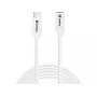 Sandberg 136-55 USB-C kabelio ilgintuvas, kištukas–lizdas, 100 W, 10 Gbps, 2 m, baltas