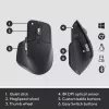 Klaviatūros ir pelės rinkinys Logitech MX Keys Combo for Business Gen 2