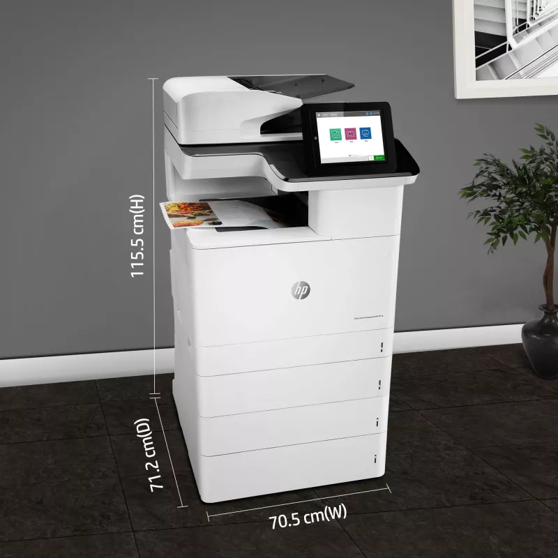 HP Color LaserJet Enterprise MFP M776dn, spalvotas lazerinis daugiafunkcis įrenginys, A3, 1200 x 1200 DPI, tinklinis, juodas