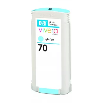 Kasetė HP 70 Hell Cyan C9390A 130 ml
