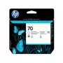 HP 70 blizgesio stiprintuvo ir pilkos spalvos DesignJet spausdinimo galvutė, HP DesignJet Z2100, Z3100 ir Z3200 nuotraukų spausdintuvų serijai, terminė rašalinė, 143 mm, 28 mm, 132 mm, 70 g