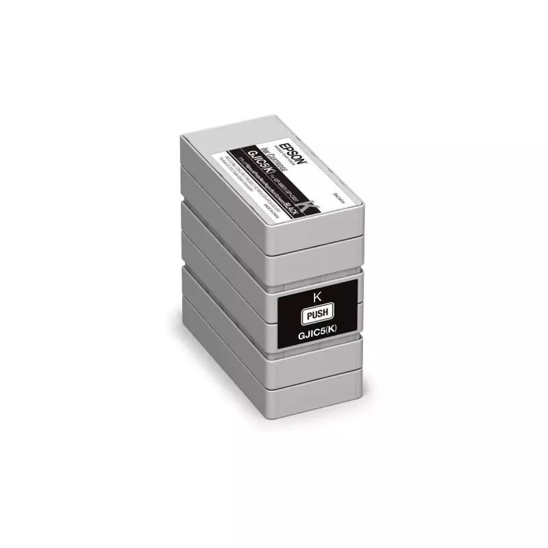 Epson GJIC5(K) kasetė dažams: skirta ColorWorks C831 ir GP-M831 (Juoda)