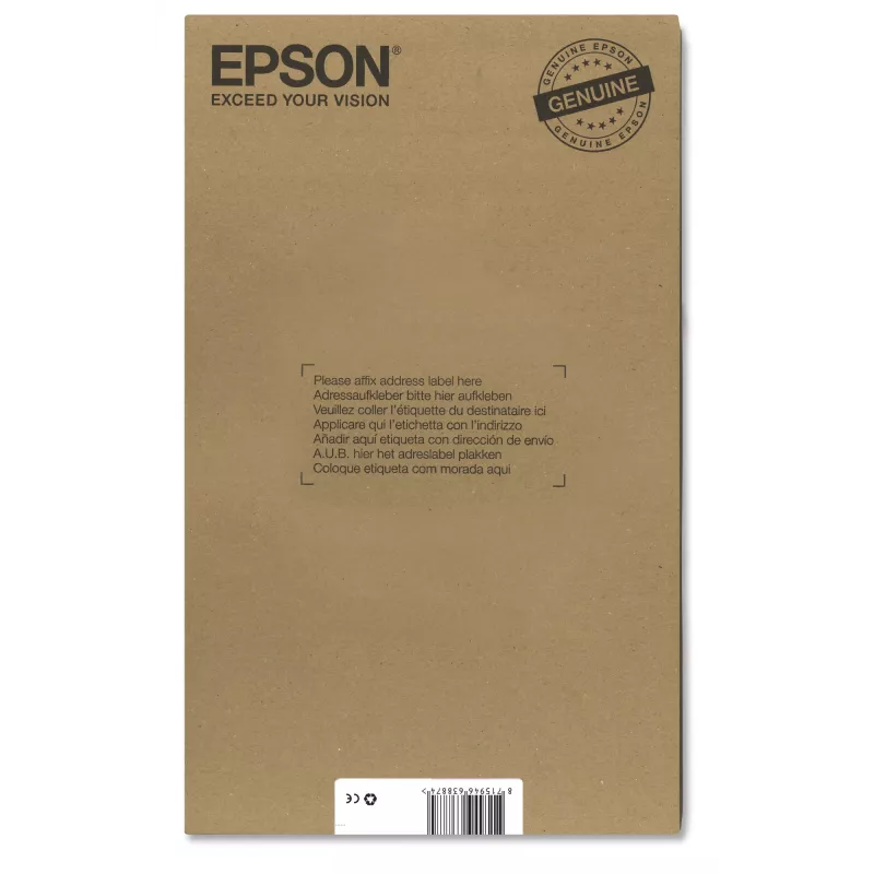 Epson Strawberry Multipack 4 spalvų 29 EasyMail, standartinė talpa, juoda, žydra, purpurinė, geltona, 5,3 ml, 3,2 ml, 1 vnt., multipaketas