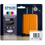 Epson 405XL originalios kasetės komplektas (1 vnt.) – didelės talpos (XL) juoda, ciangentinė, purpurinė, geltona