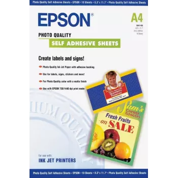 Epson lipnus nuotraukų popierius - A4 - 10 lapų