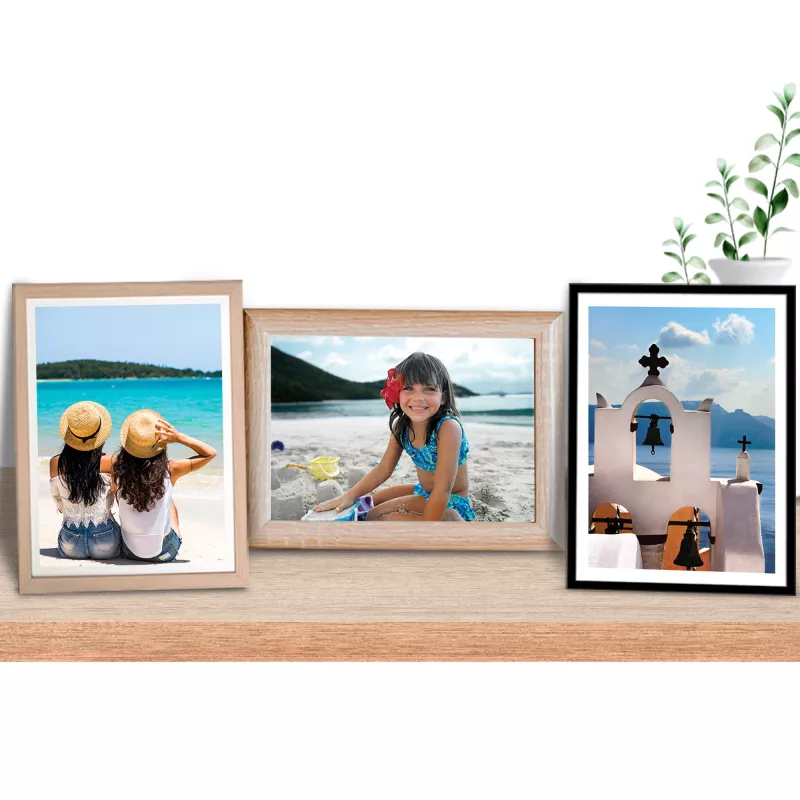 HP Q8696A Advanced Glossy fotopopierius (blizgus, be rėmelių), 250 g/m², 13 x 18 cm (130 x 180 mm), 25 vnt.