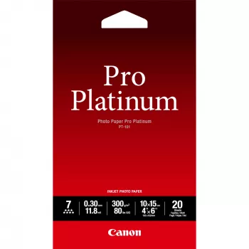 Foto popierius Canon PT-101 Pro Platinum 4x6 colio – 20 lapų
