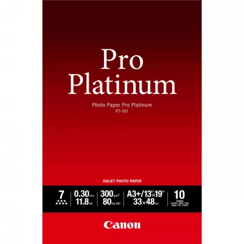 Canon PT-101 Pro Platinum nuotraukų popierius A3 Plus - 10 lapų