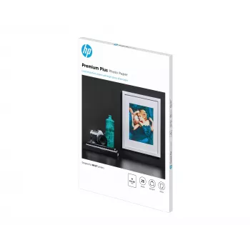 HP Premium Plus blizgus fotopopierius - 20 lapų / A4 / 210 x 297 mm, blizgus, 300 g/m², lazerinis/rašalinis