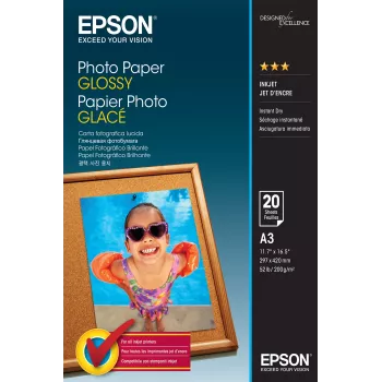 Fotopopierius blizgus Epson C13S042536 A3 20 lapų
