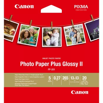 Canon PP-201 blizgus foto popierius Plus 5x5 colio - 20 lapų