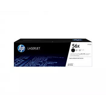 HP 56X didelės išeigos juodas originalus LaserJet tonerio kasetė