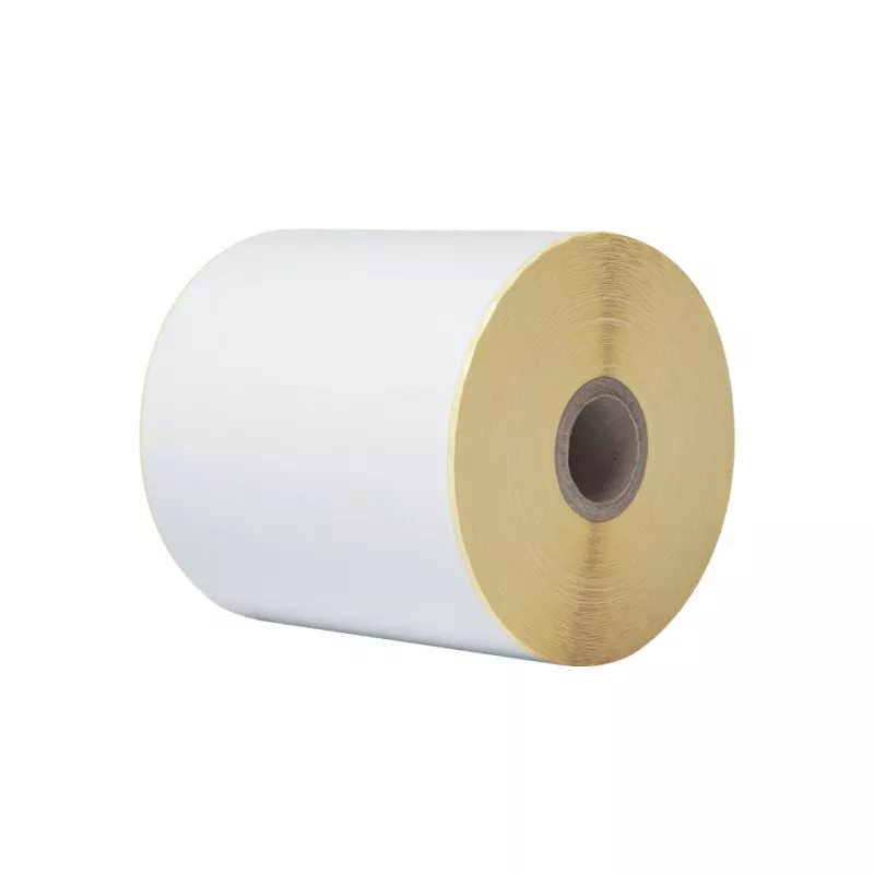 Brother nuolatinės tiesioginės termo etikečių ritinėlis, baltas, lipnios etiketės, 10,2 cm, TD-4410D, TD-4420DN, TD-4520DN, TD-4550DNWB