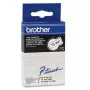 Juosta Brother TC-201 juoda ant baltos