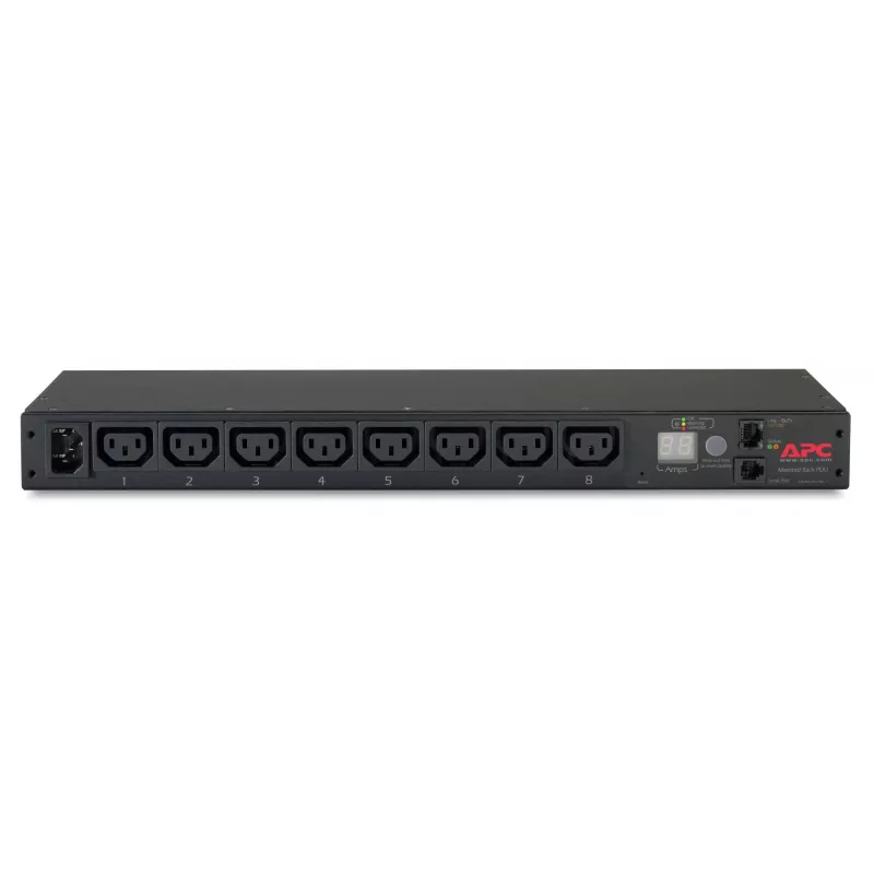 APC AP7820B išmanusis maitinimo skirstytuvas (PDU) 8 AC lizdų 0U/1U juodas