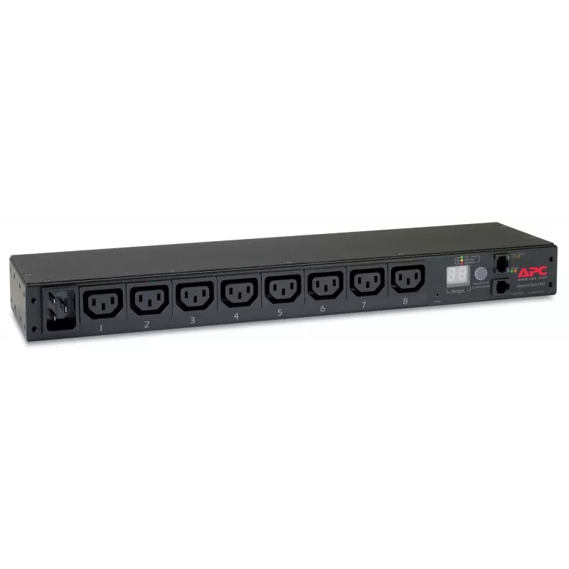 APC AP7821B maitinimo paskirstymo įrenginys (PDU) 8 AC lizdai 0U/1U juoda