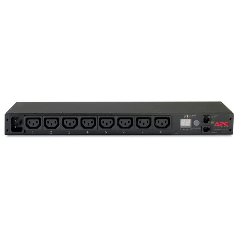 APC AP7821B maitinimo paskirstymo įrenginys (PDU) 8 AC lizdai 0U/1U juoda