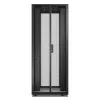 APC Easy Rack 42U juodas su stogu, ratukais, kojelėmis, 4 kronšteinais ir šoninėmis plokštėmis, be dugno, 1991H x 800W x 800D mm