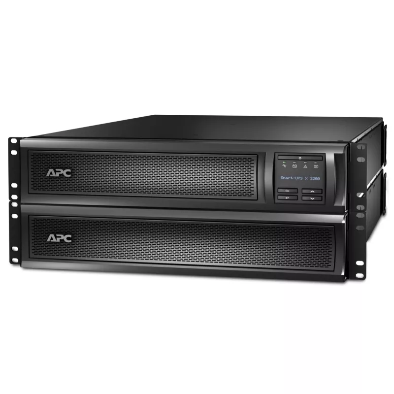 APC Smart-UPS X SMX2200RMHV2U - 2200VA, 8x C13 + 1x C19 lizdas, USB, praplečiamas veikimo laikas
