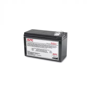 APC akumuliatoriaus keitimo kasetė APCRBC114 (OEM), sandarus švino-rūgštinis (VRLA), 12 V, 1 vnt., 60 VAh, 5 metai, juoda