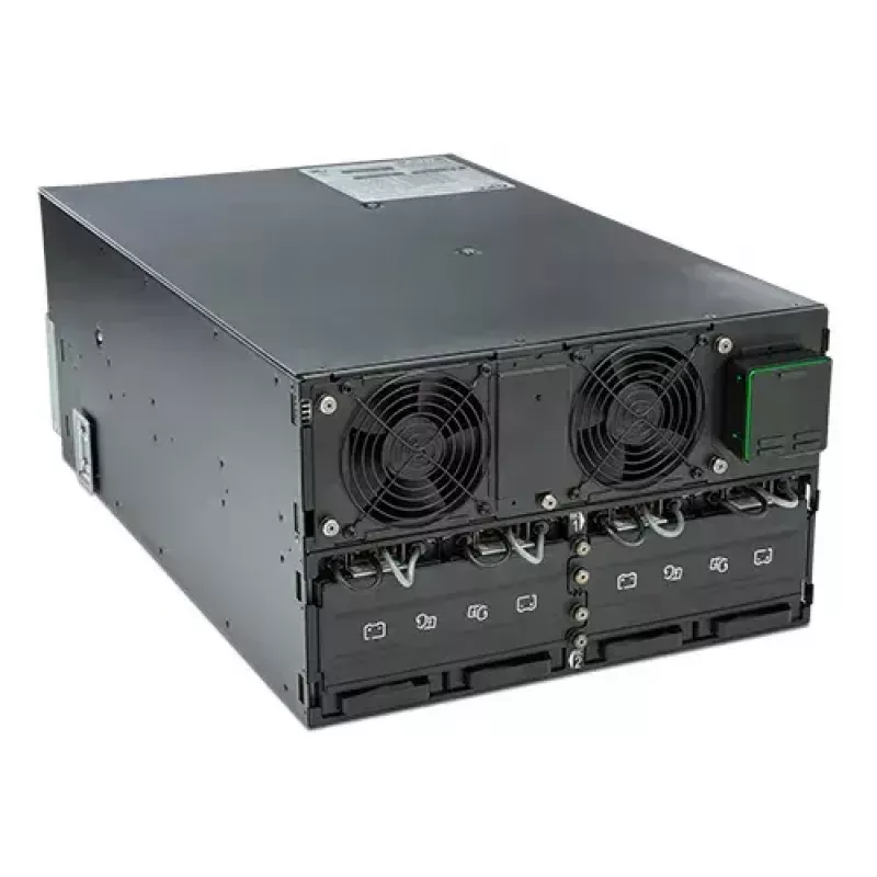 APC Smart-UPS On-Line SRT8KRMXLI – 8kW/VA, 6x C13 + 4x C19 + kietasis prijungimas, 1 fazė, montuojamas į stelažą, integruota tinklo valdymo kortelė
