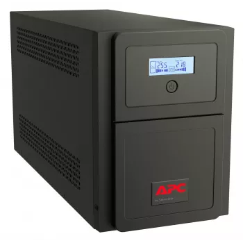 APC Easy UPS 1 fazė Line Interactive 750VA bokštas 230V 6x IEC C13 AVR sausas kontaktas LCD be tinklo kortelės
