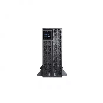 APC Smart-UPS On-Line, 5kVA/5kW, Rack/Tower, 230V, 2x IEC C13+1x IEC C19+Hard wire 3-wire (H+N+E) lizdai, tinklo kortelė, be bėgių komplekto