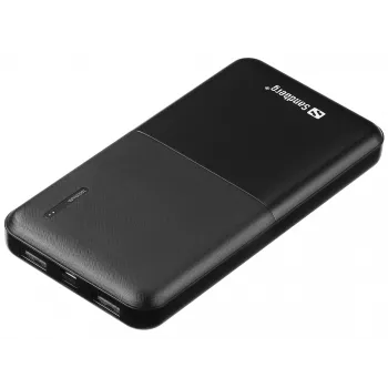 Sandberg Saver Powerbank 10000, 10000 mAh, ličio polimeras (LiPo), juoda