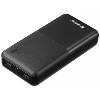 Nešiojamas maitinimo blokas Sandberg Saver Powerbank 20000, 20000 mAh