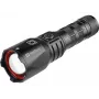 Sandberg Survivor Torch Powerbank 5000, rankinis žibintuvėlis, juodas, aliuminis, IPX4, -30 - 40 °C, FCC, RoHS, UKCA, CE