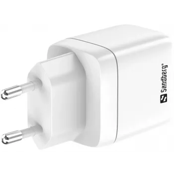 Įkroviklis Sandberg 2in1 1xUSB-C 1xUSB 35W vidinis AC universalus