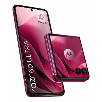 Motorola razr 60 ultra 17.7 cm (6.96 colio) Dual SIM Android 15 5G USB Type-C 16 GB 512 GB 4700 mAh Rožinė