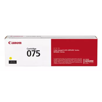 Canon 075 originalus geltonos spalvos tonerio kasetė, 1 vnt.