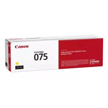 Canon 075 originalus geltonos spalvos tonerio kasetė, 1 vnt.