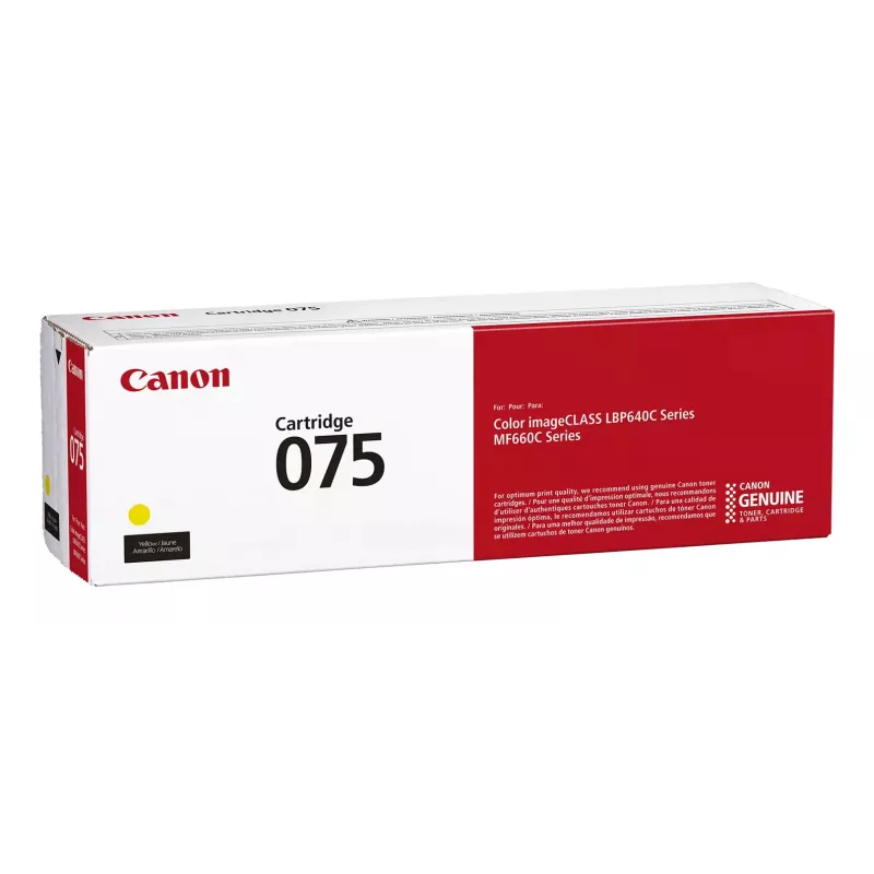 Canon 075 originalus geltonos spalvos tonerio kasetė, 1 vnt.