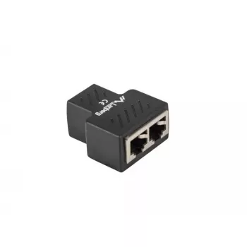 Jungties skirstytuvas Lanberg ADS-RJ45-2RJ45-OS juodas