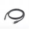 USB-C į USB-C laidas Gembird CCP-USB3.1-CMCM-1M — 1 m, USB 3.2 Gen 1, juodas