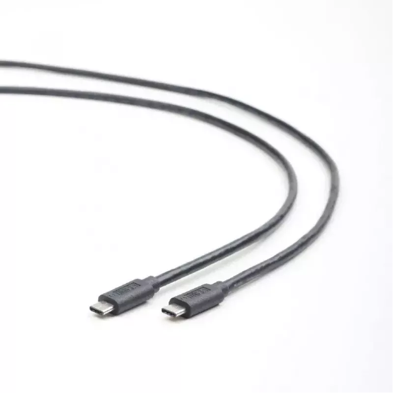USB-C į USB-C laidas Gembird CCP-USB3.1-CMCM-1M — 1 m, USB 3.2 Gen 1, juodas