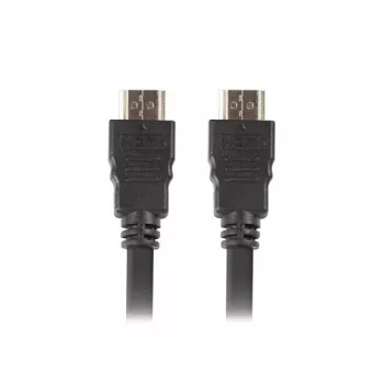 HDMI kabelis LANBERG CA-HDMI-11CC-0005-BK 0,5 m, HDMI Type A kištukas–kištukas, HDMI 1.4, 10,2 Gbit/s, juodas