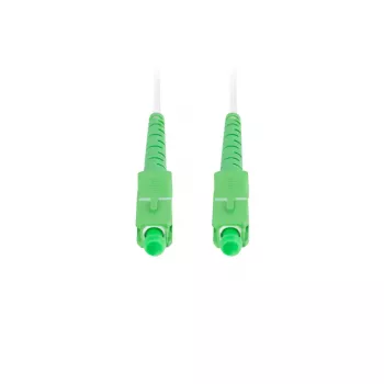 Šviesolaidinis kabelis LANBERG FO-SASA-SS21-0200-WH, 20 m, G.657.A2, SC–SC, 125 µm, baltas