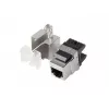 Keystone modulis Lanberg KSF6-1000, Cat.6 FTP, juodas