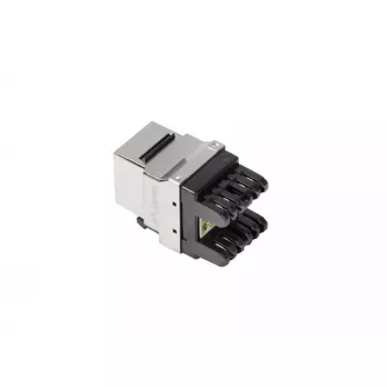 Keystone modulis Lanberg KSF6-1000, Cat.6 FTP, juodas